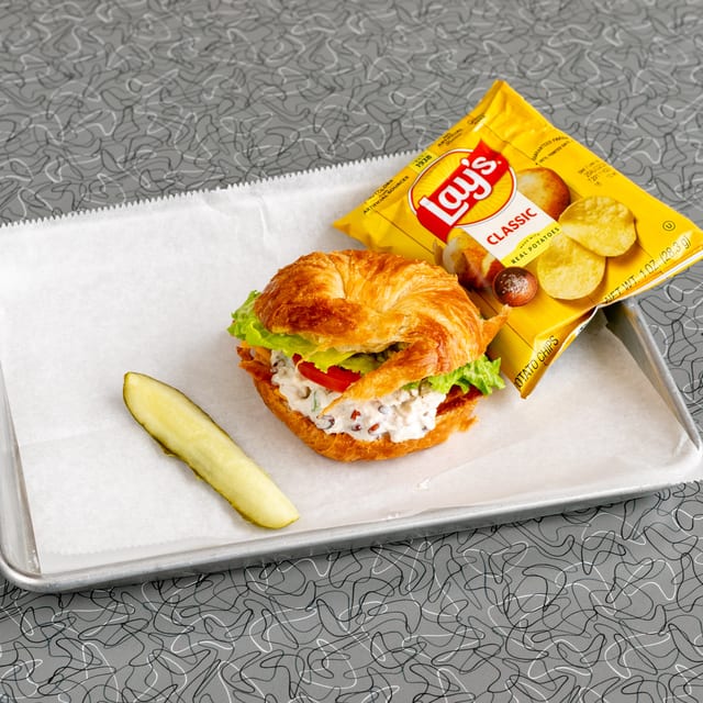 Chicken Salad Club Sandwich.